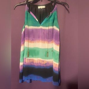 Sleeveless Calvin Klein multicolored blouse